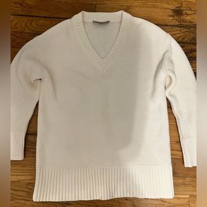Everlane Ivory Sweater - Excellent Condition Vneck